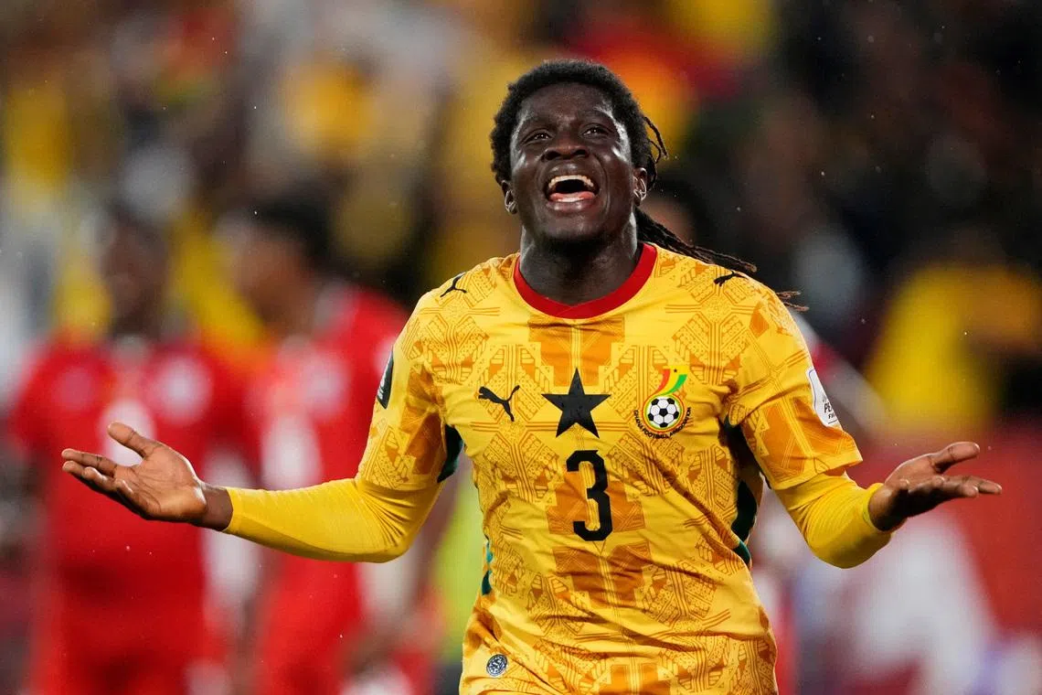 Ghana's Caleb Yirenkyi earned his side a crucial three points with a stoppage time winner over Panama.