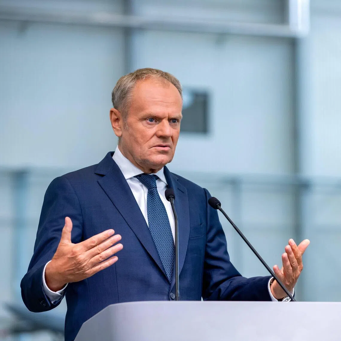 Poland’s Prime Minister Donald Tusk said “memory and truth must help us build a better future, without hatred and without contempt”.