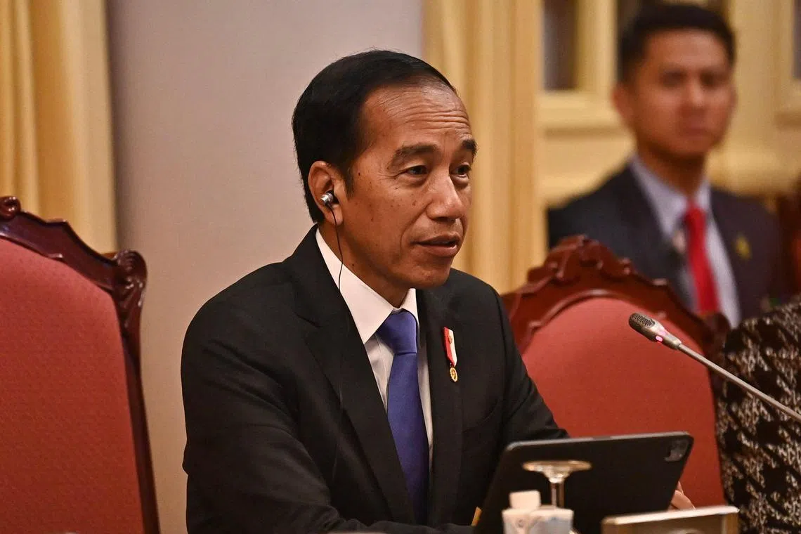 Mr Widodo said a sitting president was free to back any presidential candidate and that he was entitled to campaign for the candidate of his choice in his free time.