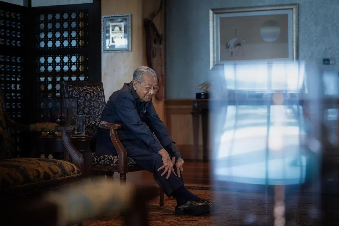 Dr Mahathir Mohamad left a birthday event early on July 13 and was later admitted to Malaysia's national heart institute in the morning.