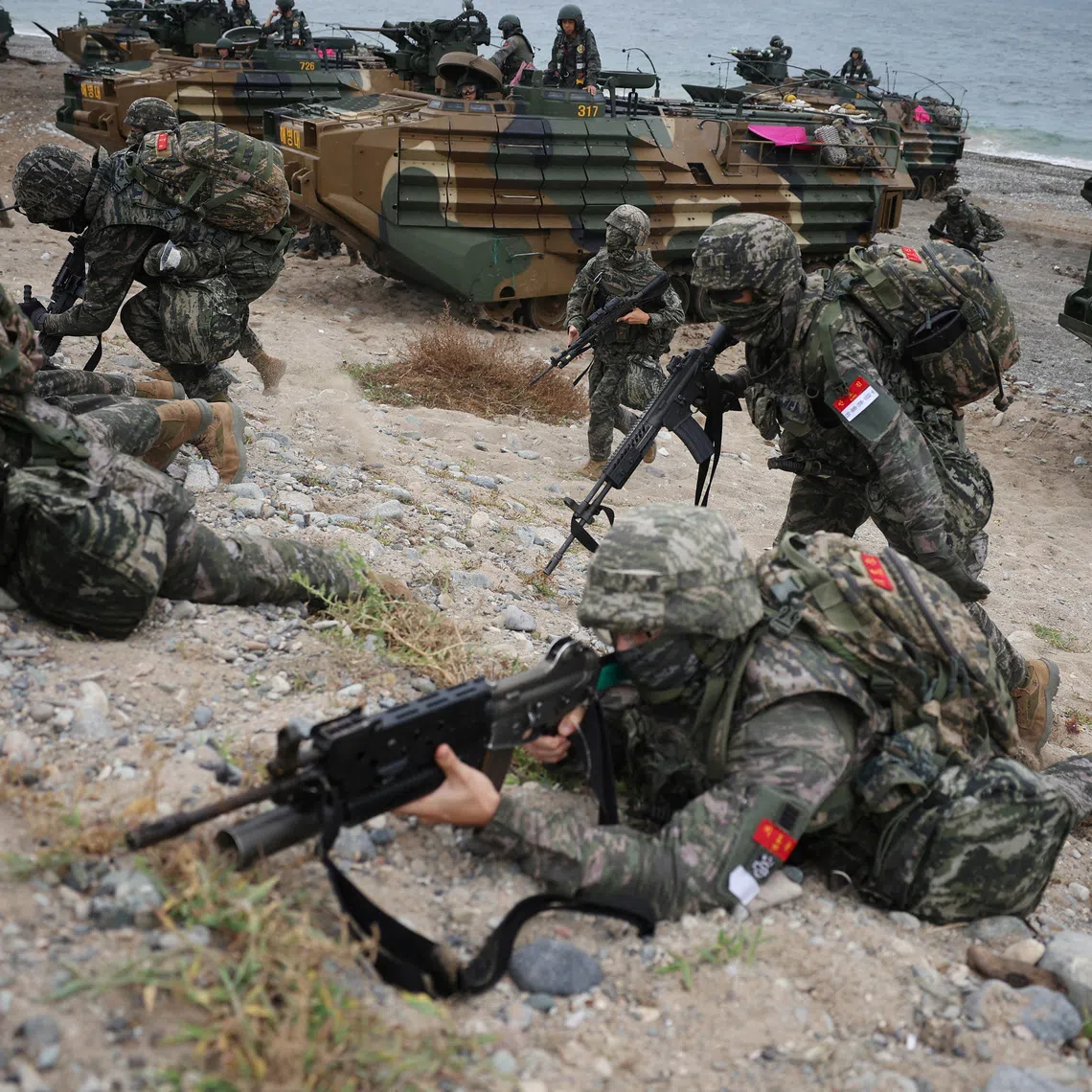 The annual Freedom Edge drills will be held in international waters to the south and east of the South Korean southern island of Jeju.