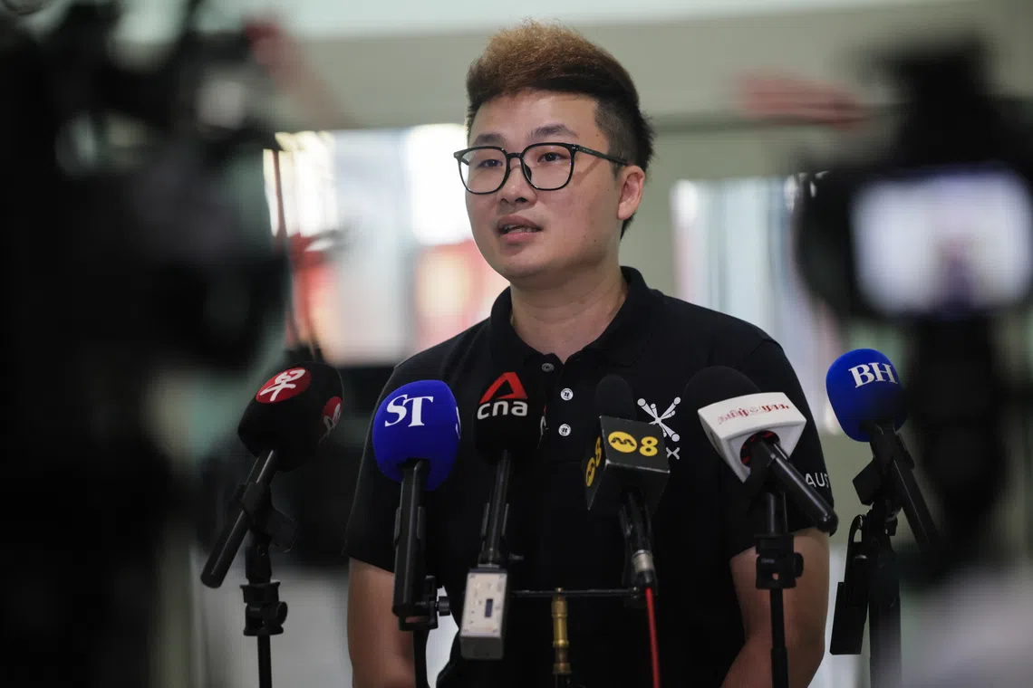 Peng Chongtian, HTX’s lead engineer from Robotics, Automation & Unmanned Systems Centre of Expertise, said the robot is the first of its kind in Singapore.
