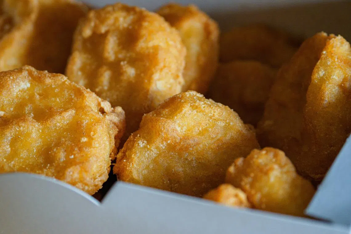 The burn happened in 2019 when a Chicken McNugget fell on the girl's thigh at age 4.