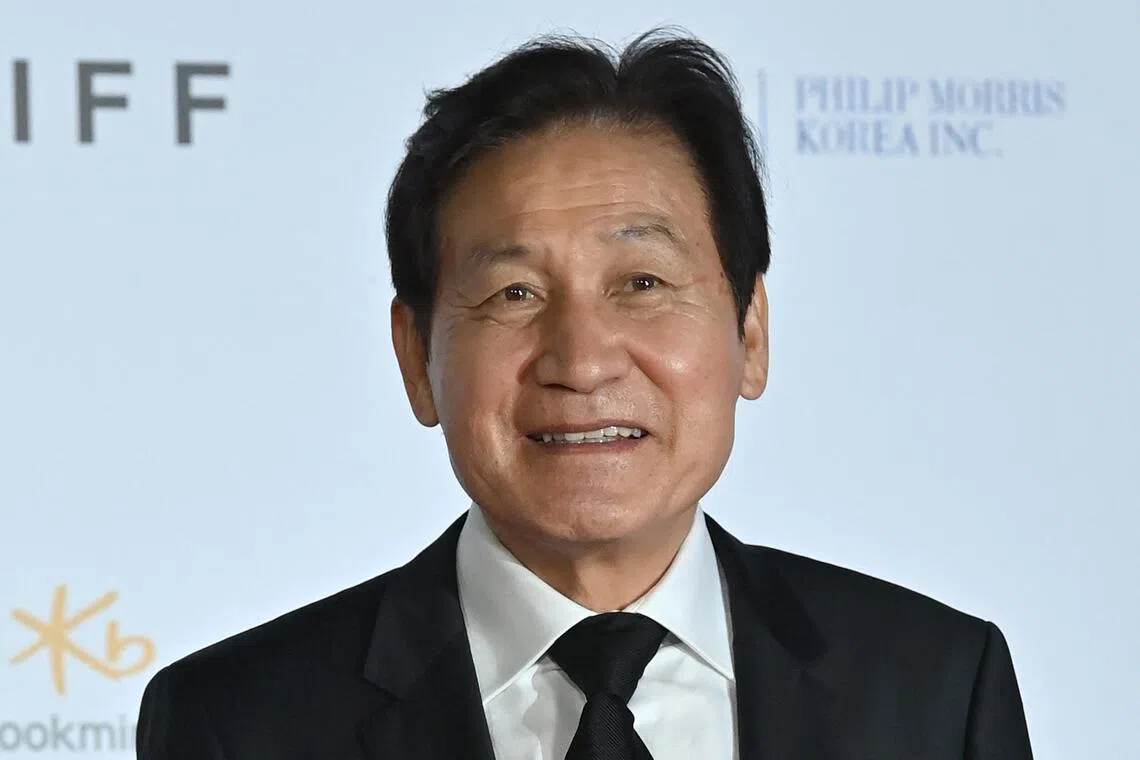 Veteran South Korean actor Ahn Sung-ki dies at 74