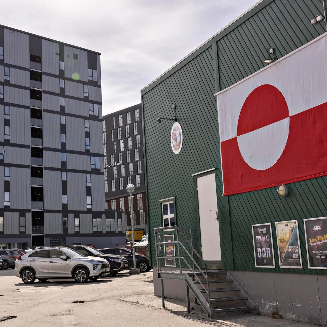 The new US consulate in Nuuk, Greenland. The facility is aimed at bringing the US and Greenland “closer”, said US ambassador to Denmark Kenneth Howery.