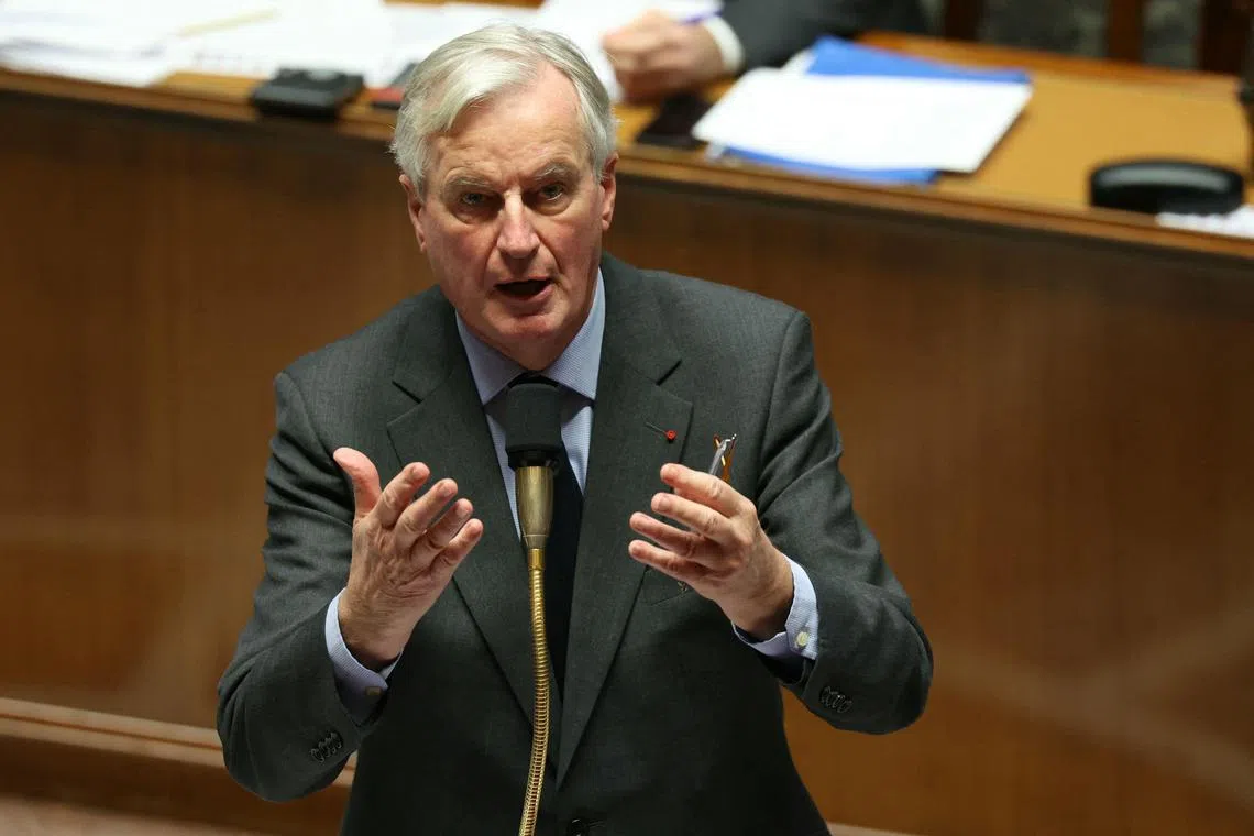 Prime Minister Michel Barnier's fragile ruling coalition is seeking to pass a 2025 Budget through a starkly divided parliament.