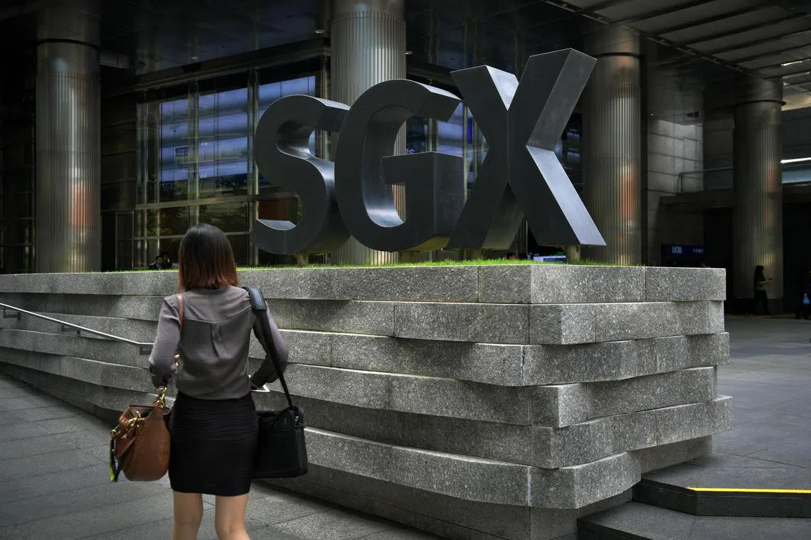 The Straits Times Index shed 0.5 per cent or 15.94 points to close at 3,276.72.