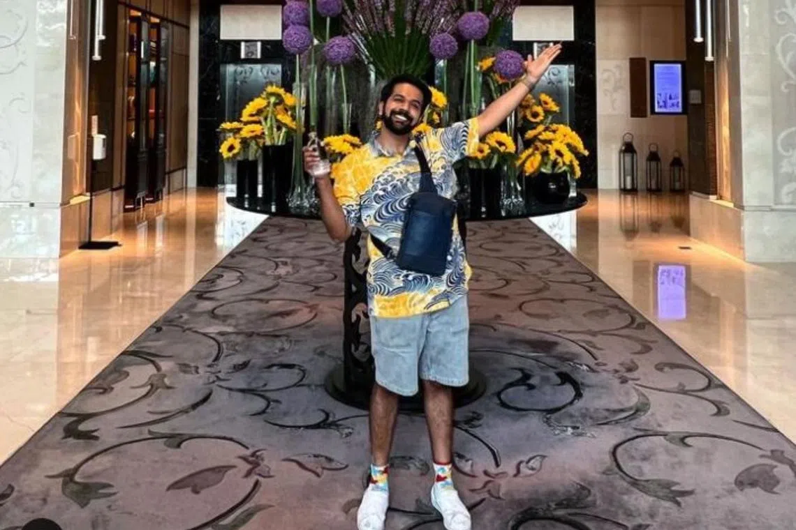 Singaporean actor, presenter and content creator Das DD enjoys taking short trips out of Singapore over the weekends. He is pictured here at The St Regis Bangkok in Thailand.