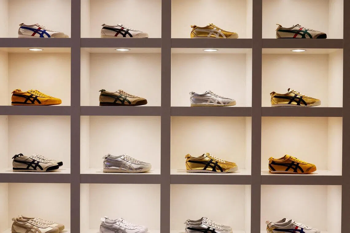 Onitsuka Tiger started as a sport shoe brand and later became a fashion trend under parent Asics. 