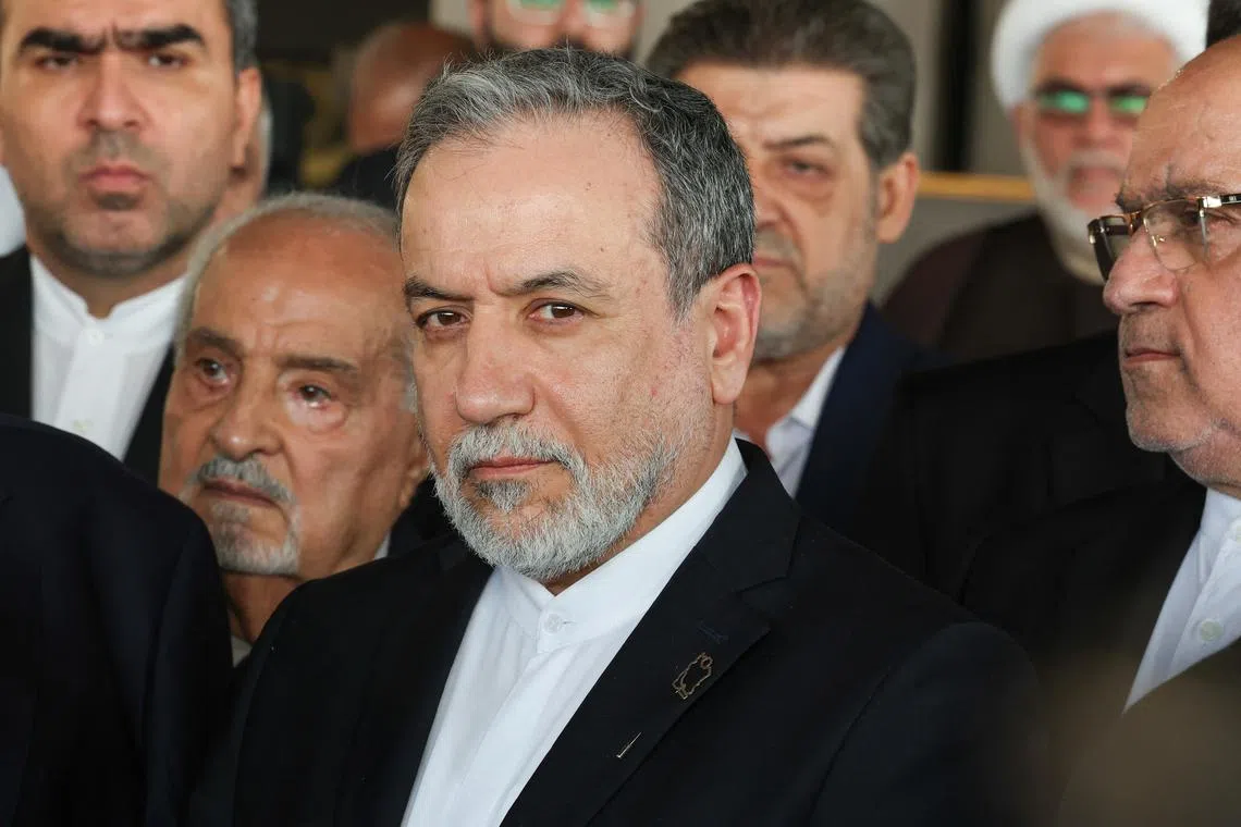 Iranian Foreign Minister Abbas Araqchi will be told that Tehran must send a “clear signal”, said two diplomats.