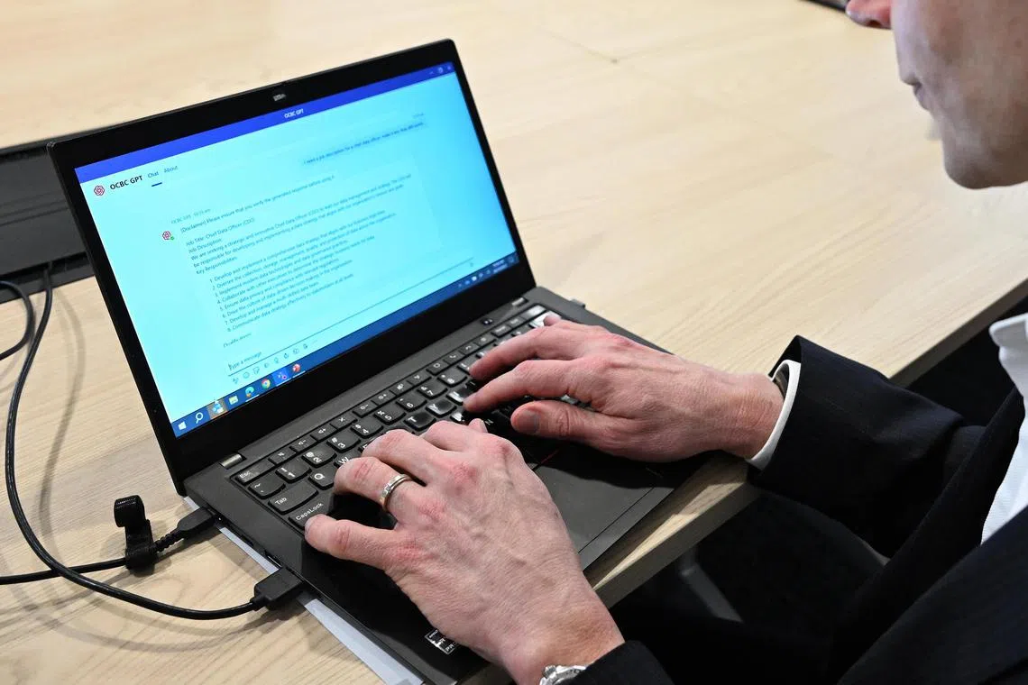 kbocbc  - OCBC is first Singapore bank to roll out generative AI chatbot to all employees globally



Credit: OCBC