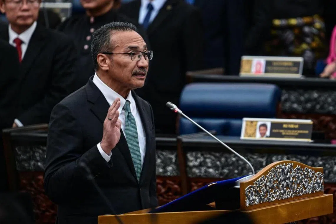 Mr Hishammuddin Hussein was one of the 10 MPs called out by Umno president Zahid Hamidi during a closed-door party briefing on Wednesday.
