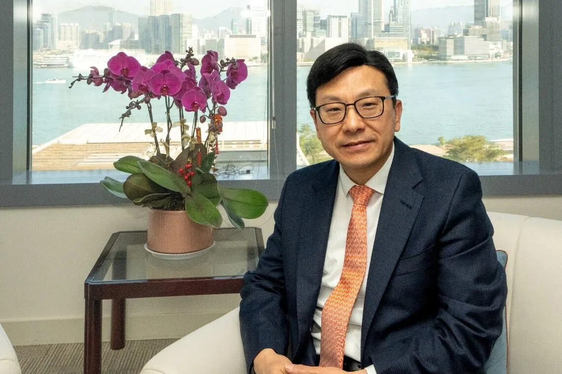 Secretary for Labour and Welfare of the Government of HKSAR Chris Sun 