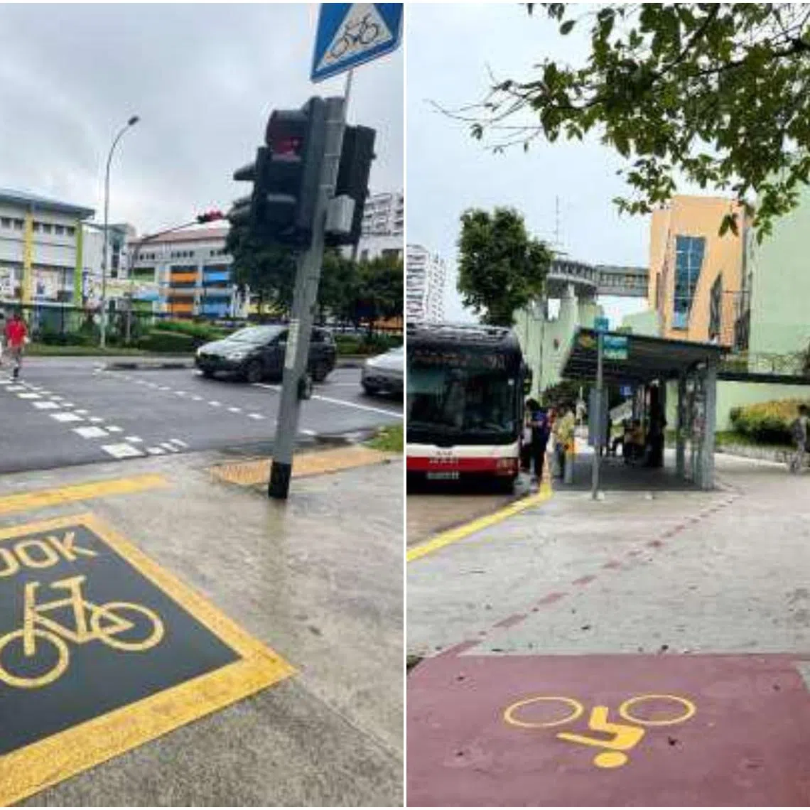 These paths connecting Yew Tee and Choa Chu Kang are the latest addition to the island’s cycling network.