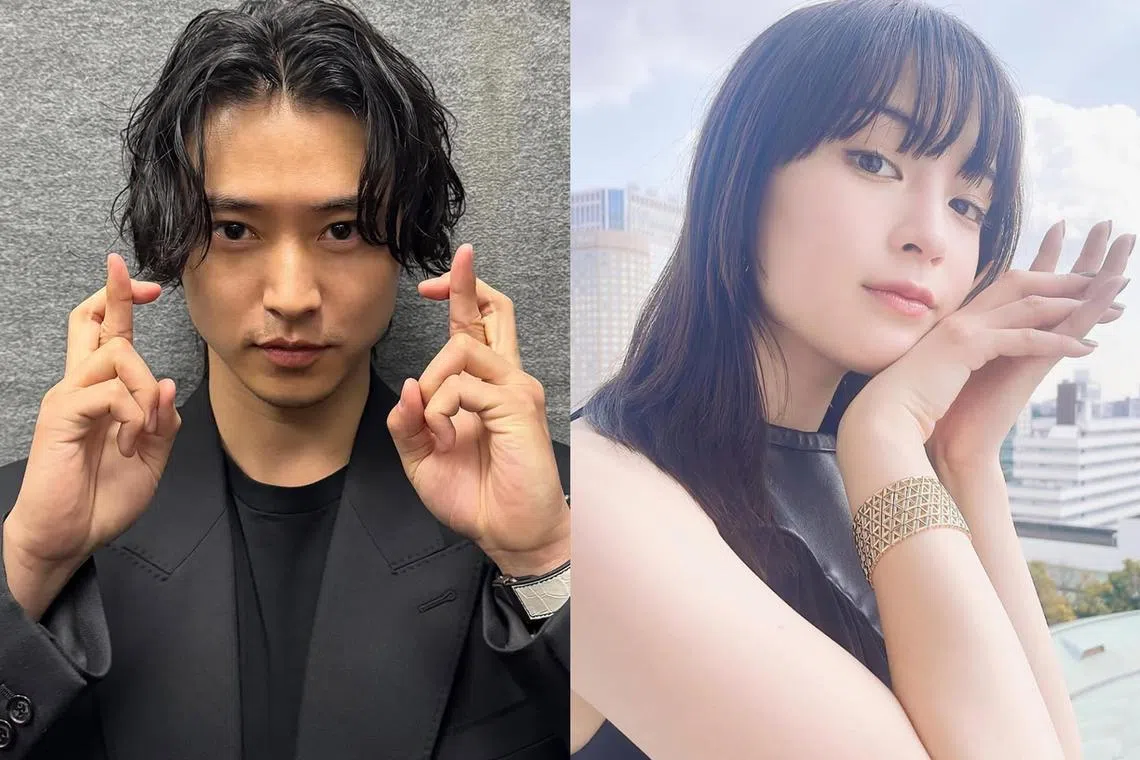Japanese actor Kento Yamazaki (left) and actress Suzu Hirose have reportedly split after dating for almost three years.