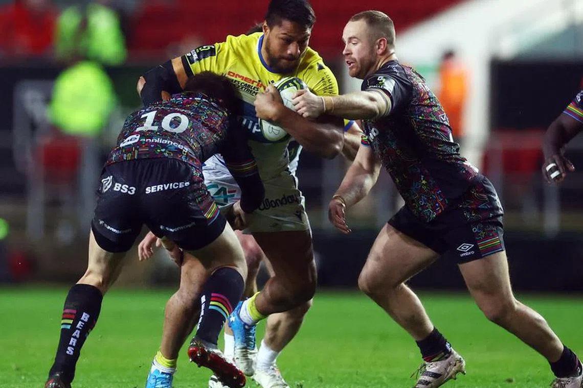 Moala gets his chance in Tonga's final pool match | The Straits Times