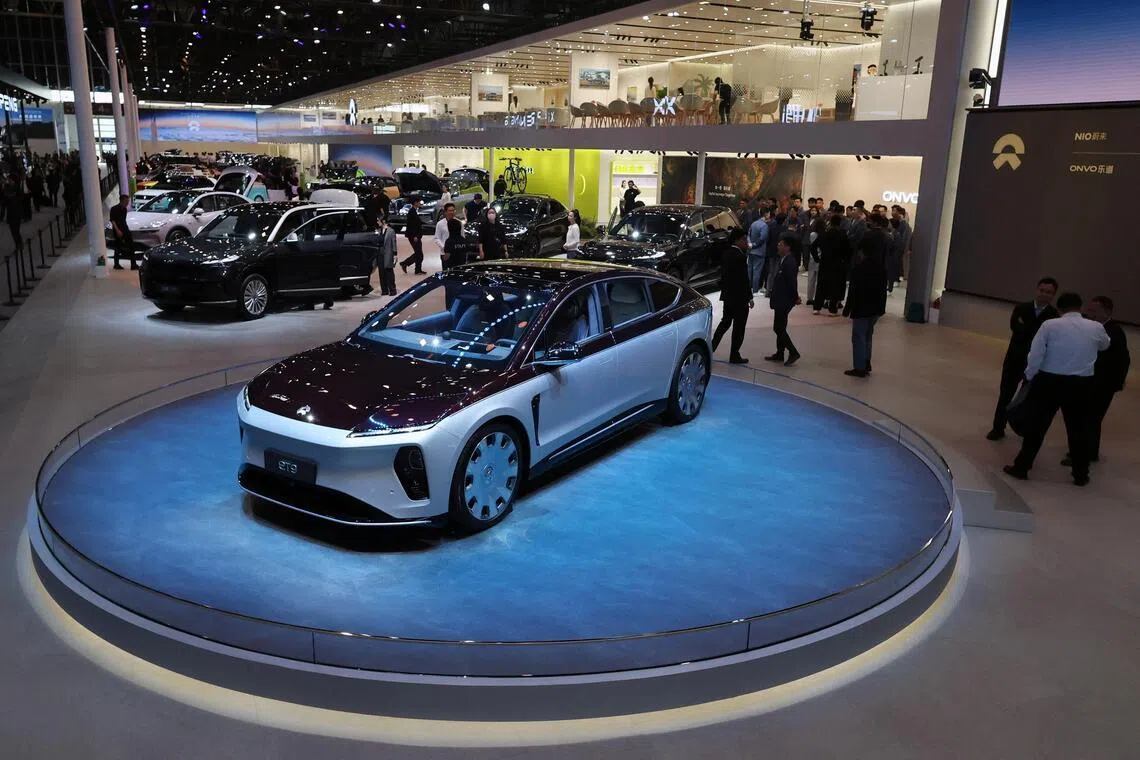 Giant EVs are damaging China’s roads without paying for repairs