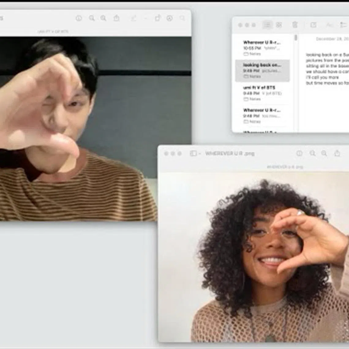 American singer UMI collaborates with V from K-pop stars BTS on Wherever U R, a song that has topped iTunes charts worldwide.