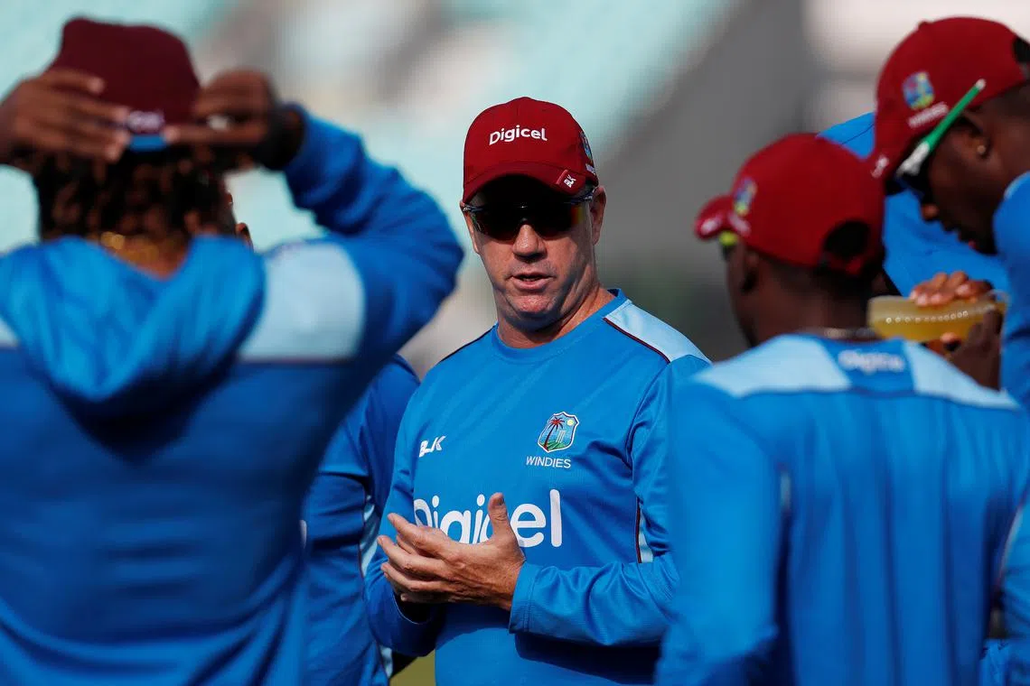 FILE PHOTO: Cricket - West Indies Nets - Kia Oval, London, Britain - September 26, 2017   West Indies Head Coach Stuart Law during nets   Action Images via Reuters/Paul Childs/File photo