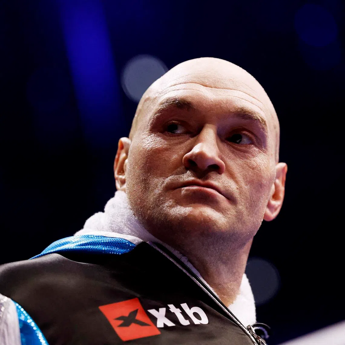 Boxing - Tyson Fury v Arslanbek Makhmudov - Tottenham Hotspur Stadium, London, Britain - April 11, 2026 Tyson Fury during his ringwalk before his fight. Action Images via Reuters/Andrew Couldridge