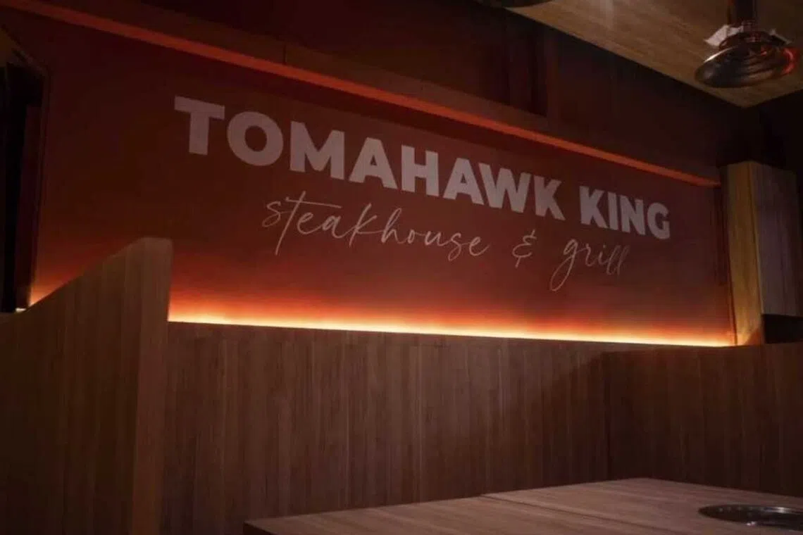 Tomahawk King, known for its halal large-format steaks, is set to shutter after eight years, with its final service date expected to be Sept 20.
