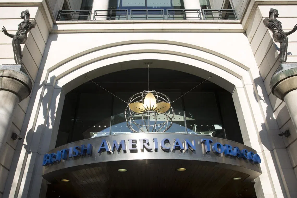 The British American Tobacco headquarters in London.