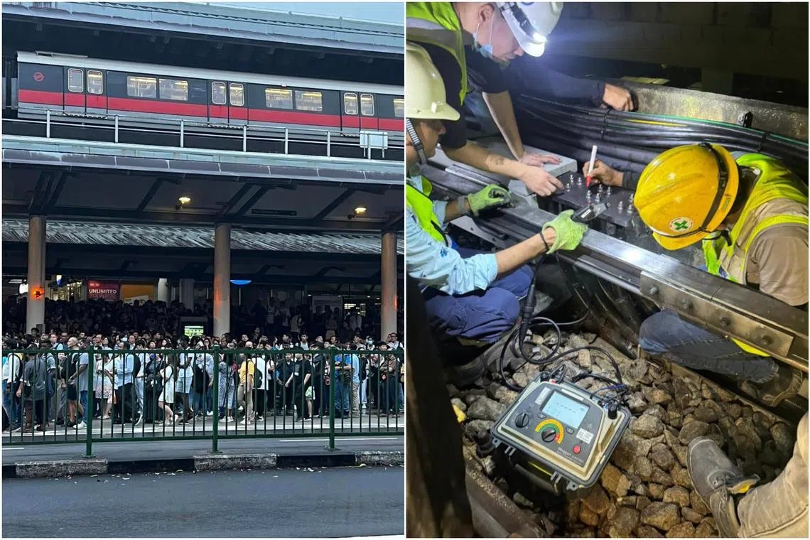 The June 3 MRT disruption left commuters angry and frustrated due to confusion on the ground and long waits and snaking queues for buses.