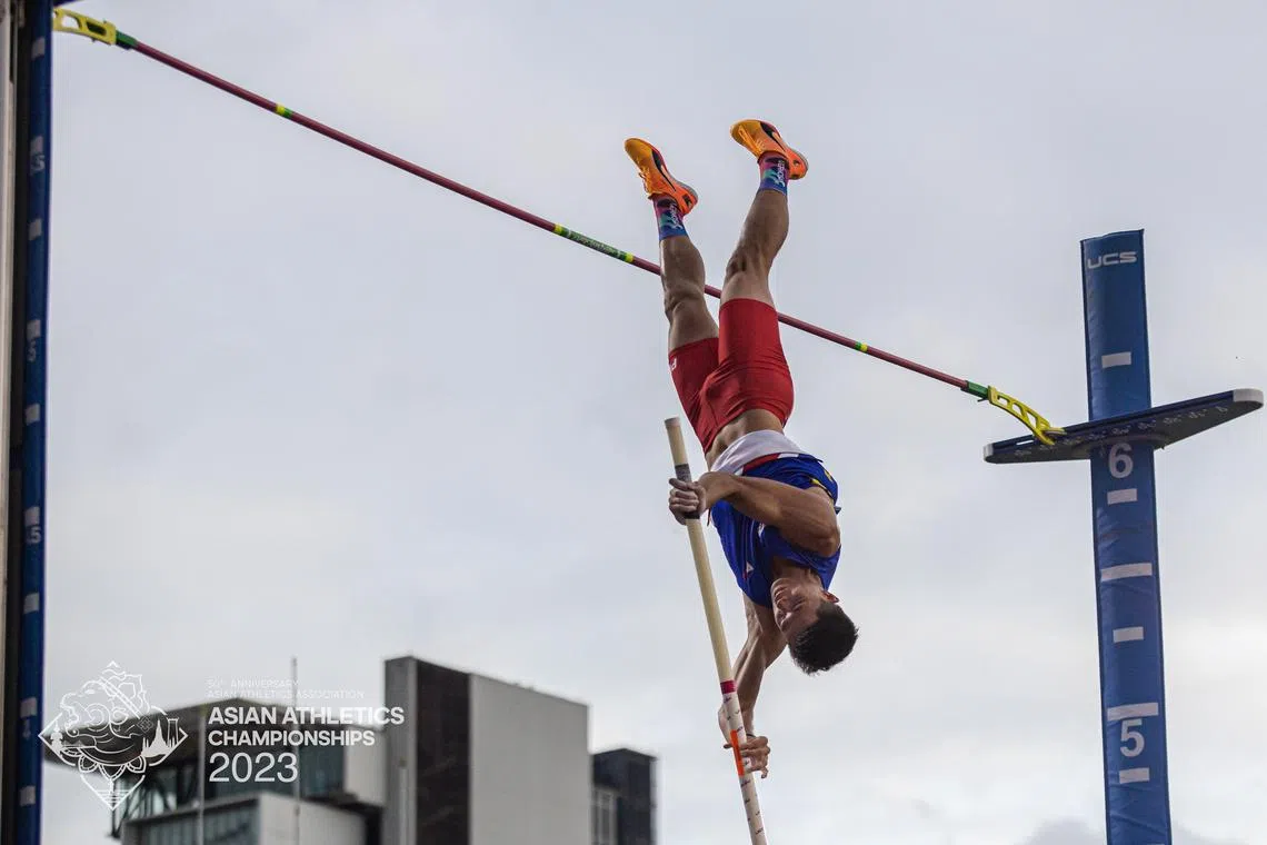 The Philippines' Ernest Obiena, a world championships bronze medallist, wants to be the best in the world.
