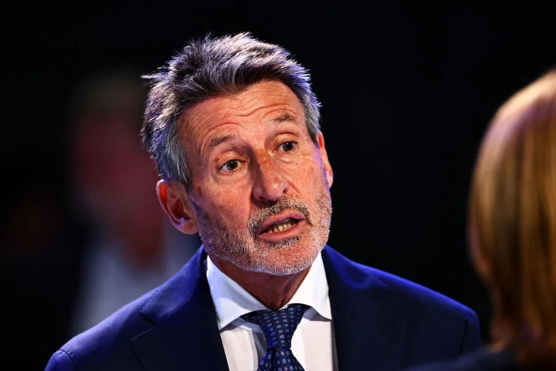 World Athletics president Sebastian Coe said the governing body’s sanctions on Russia are not political.