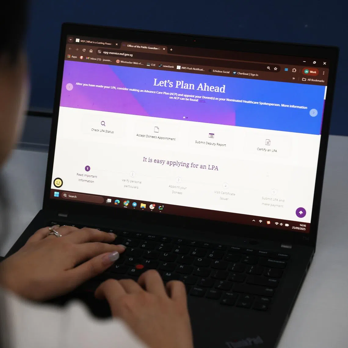 The Ministry of Social and Family Development said the fee revisions reflect its commitment to make LPA applications more accessible.