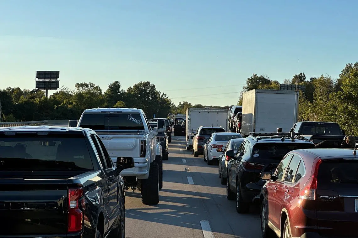 I-75 near London, Kentucky, September 7, 2024. Rich Brimer/via REUTERS