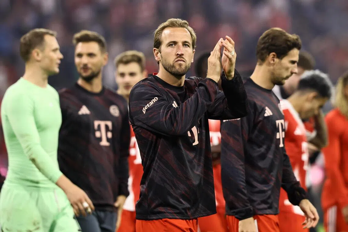 Bayern Munich striker Harry Kane has called on his teammates to "start well" in the Champions League.