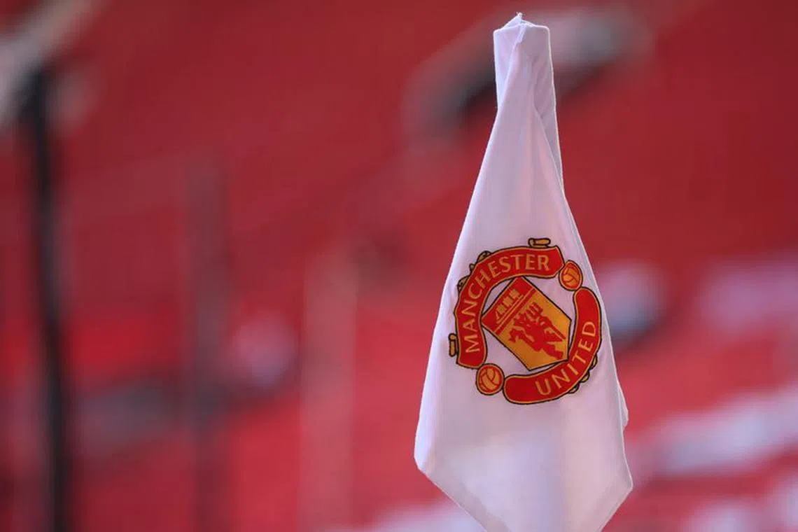 Soccer Football - Premier League - Manchester United v Luton Town - Old Trafford, Manchester, Britain - November 11, 2023 General view of the corner flag inside the stadium before the match REUTERS/Phil Noble/File Photo