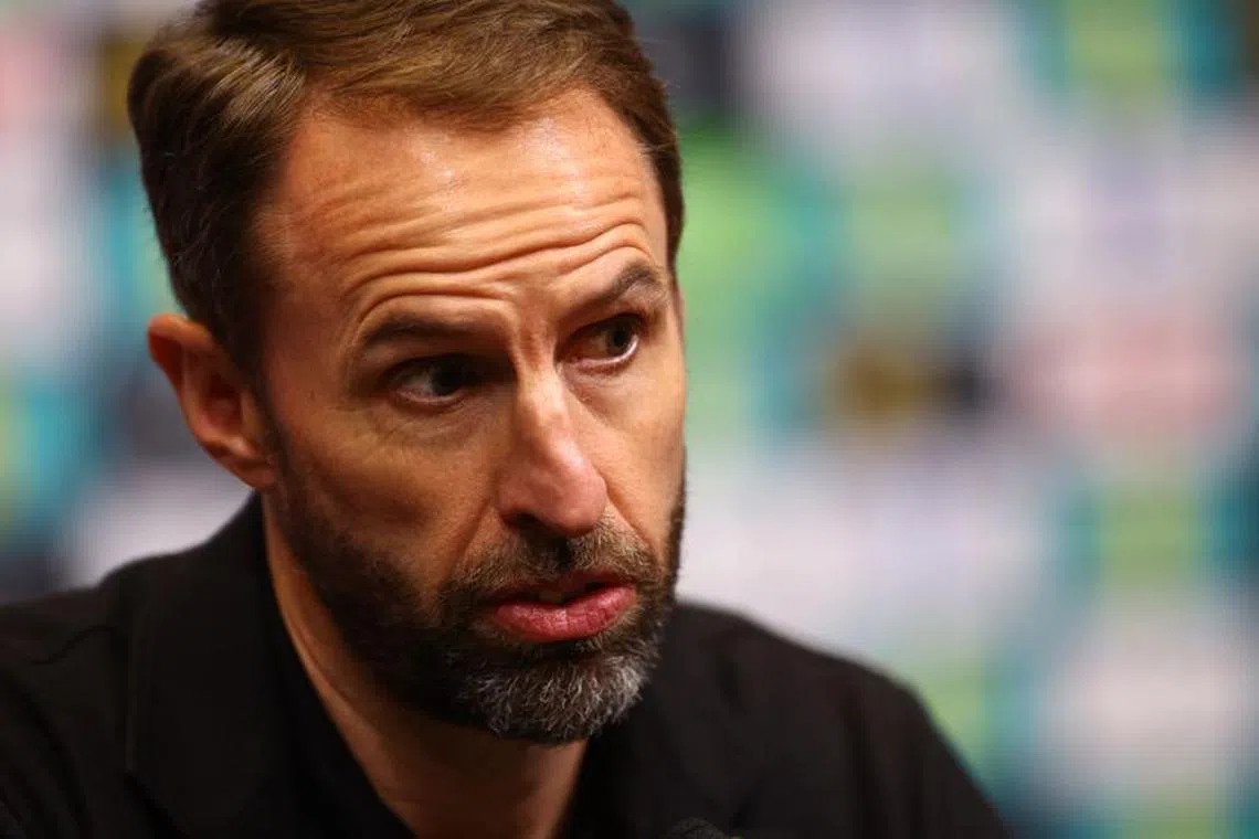 Soccer Football - UEFA EURO 2024 Qualifiers - England Squad Announcement - Wembley Stadium, London, Britain - November 9, 2023 England manager Gareth Southgate during the squad announcement Action Images via Reuters/Matthew Childs