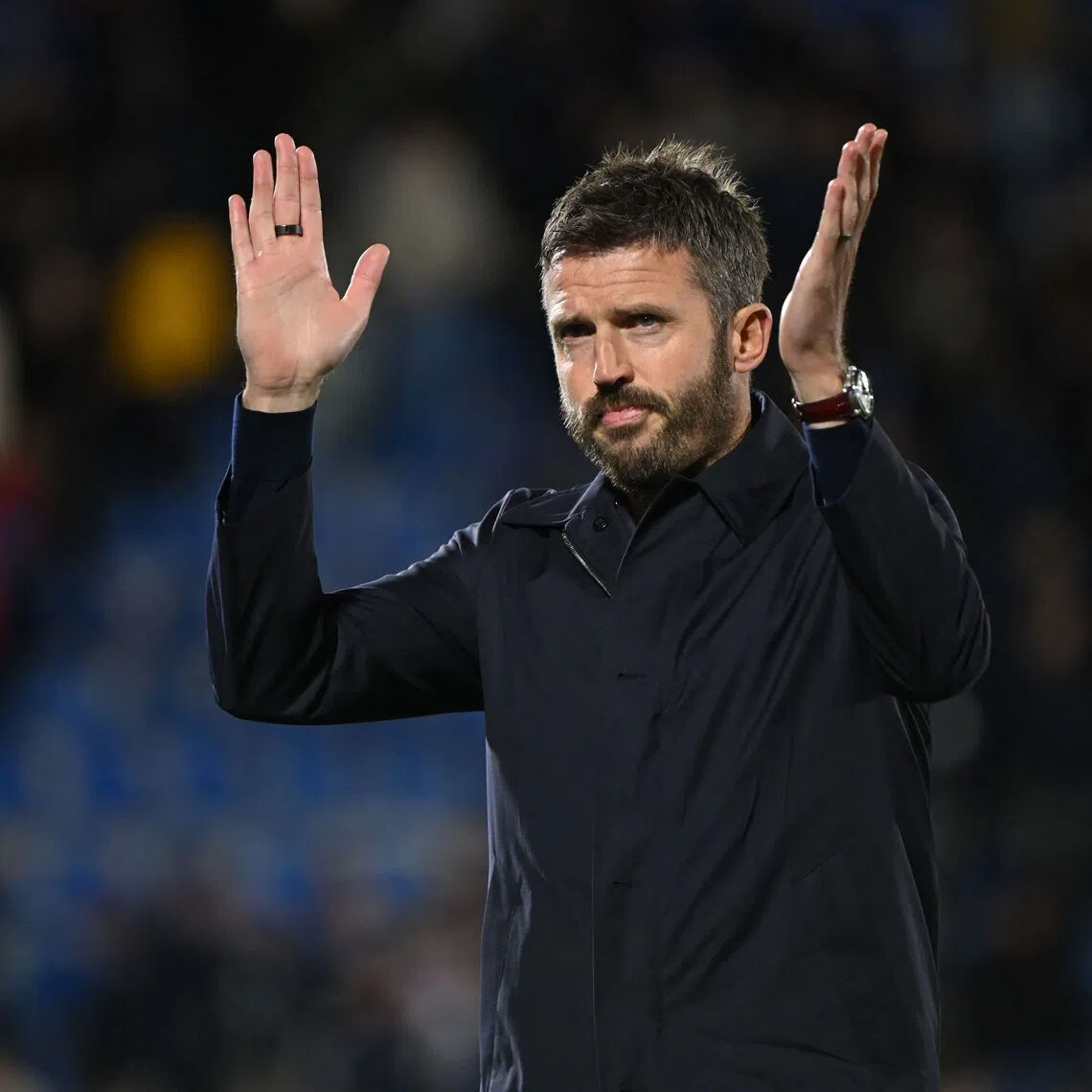 Manchester United coach Michael Carrick is under pressure after a seven-game winless run.