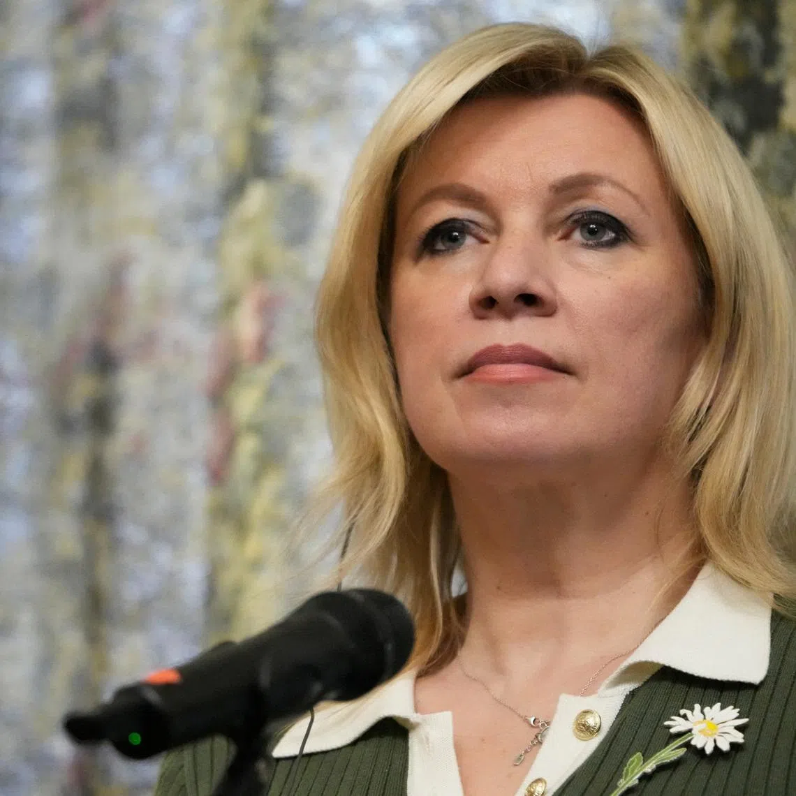 Russia's Foreign Ministry Spokeswoman Maria Zakharova in Moscow, Russia April 3, 2026. Pavel Bednyakov/Pool via REUTERS/File Photo