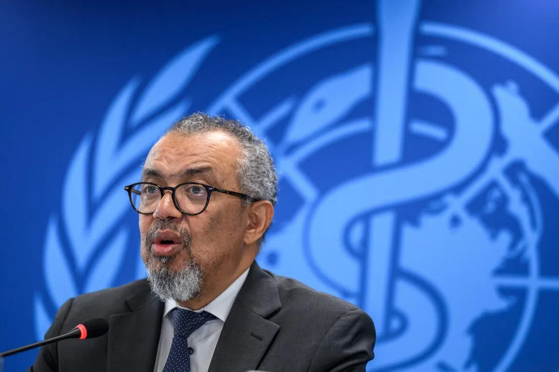Dr Tedros said the latest outbreak is a public health emergency of international concern, but not a pandemic emergency.