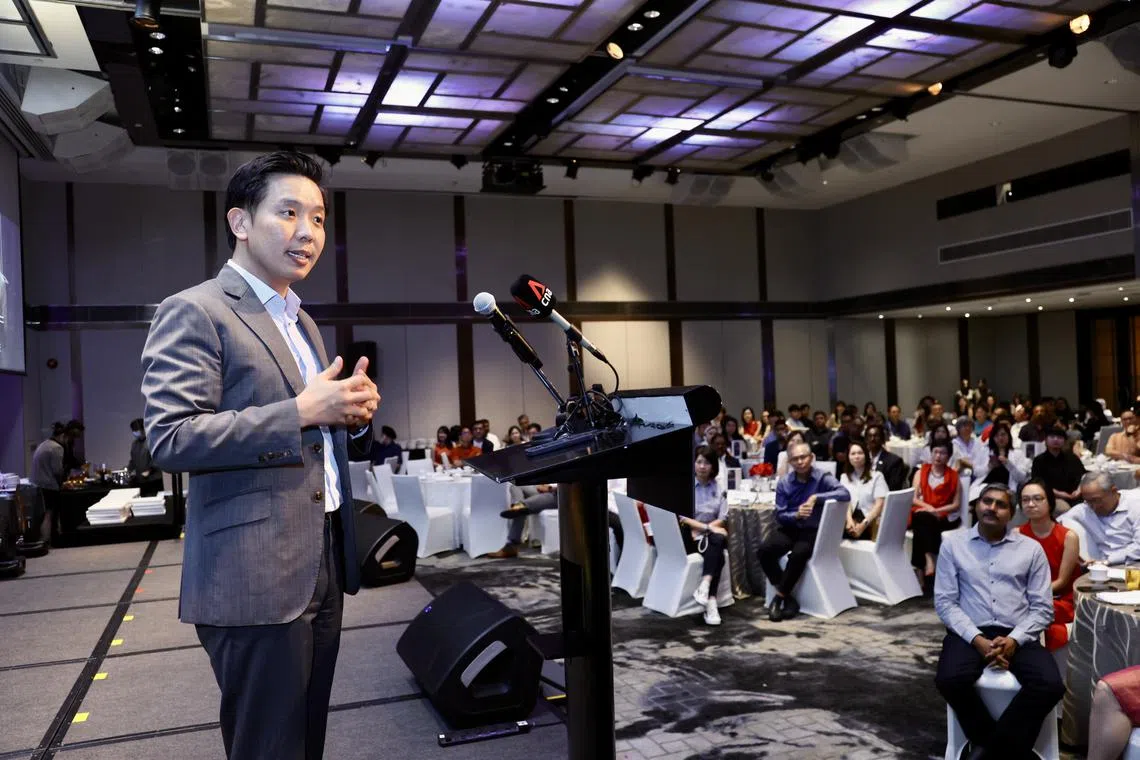 Mr Alvin Tan, Minister of State for Trade and Industry, unveiled the fund at the Co-operative Movement Night on Aug 16.