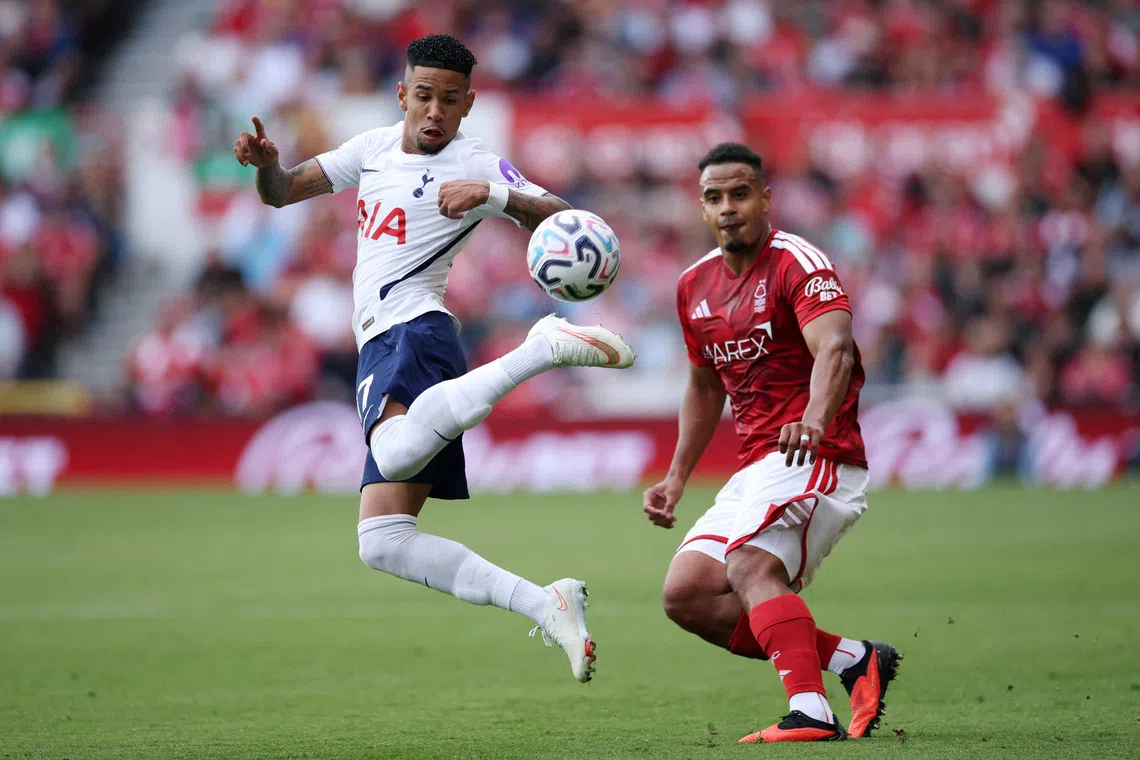 Tottenham's striker shortage exposed in goalless draw at Forest