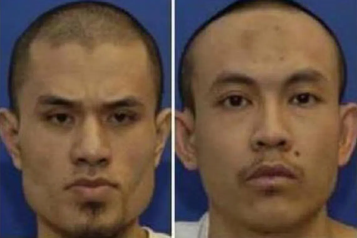 Mohammed Nazir Lep (left) and Mohammed Farik Amin had been held by the United States since 2003.