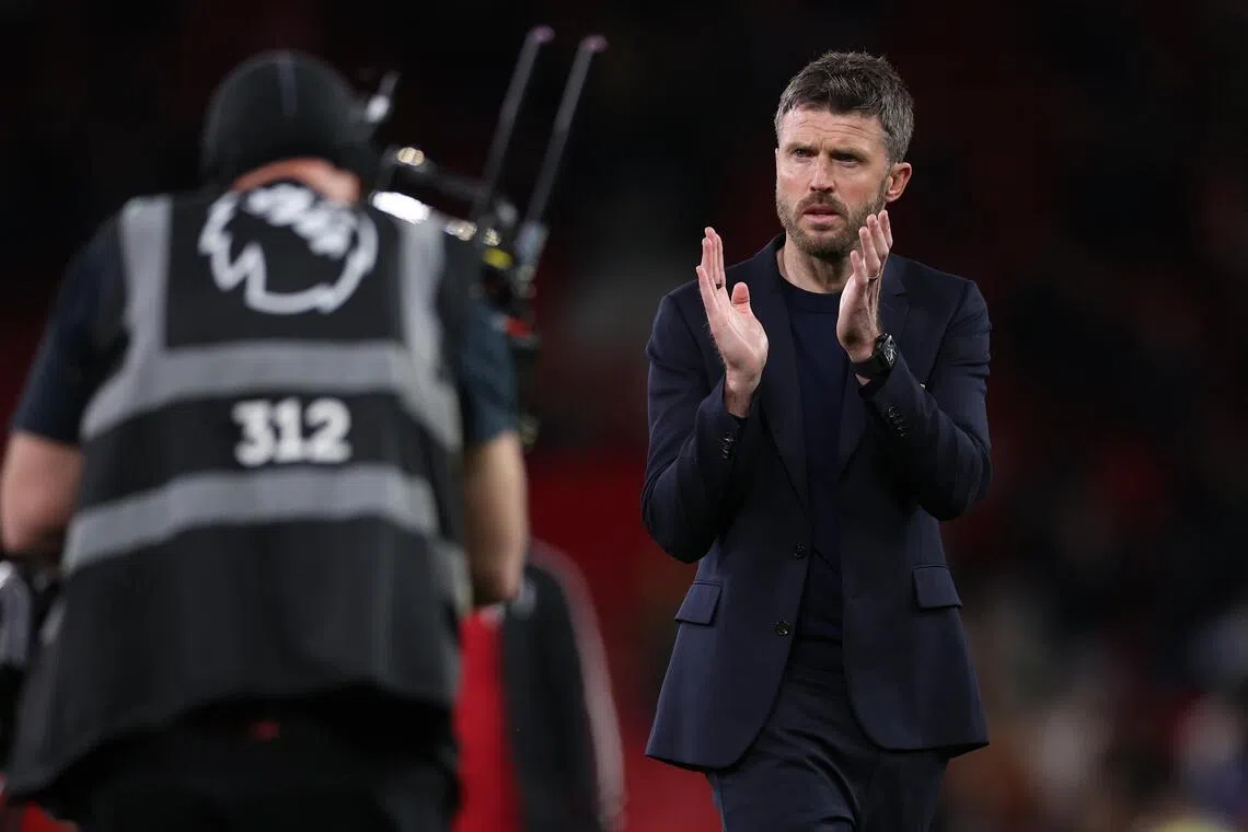 Manchester United interim boss Michael Carrick has said that United against Liverpool is a standout game in the Premier League.