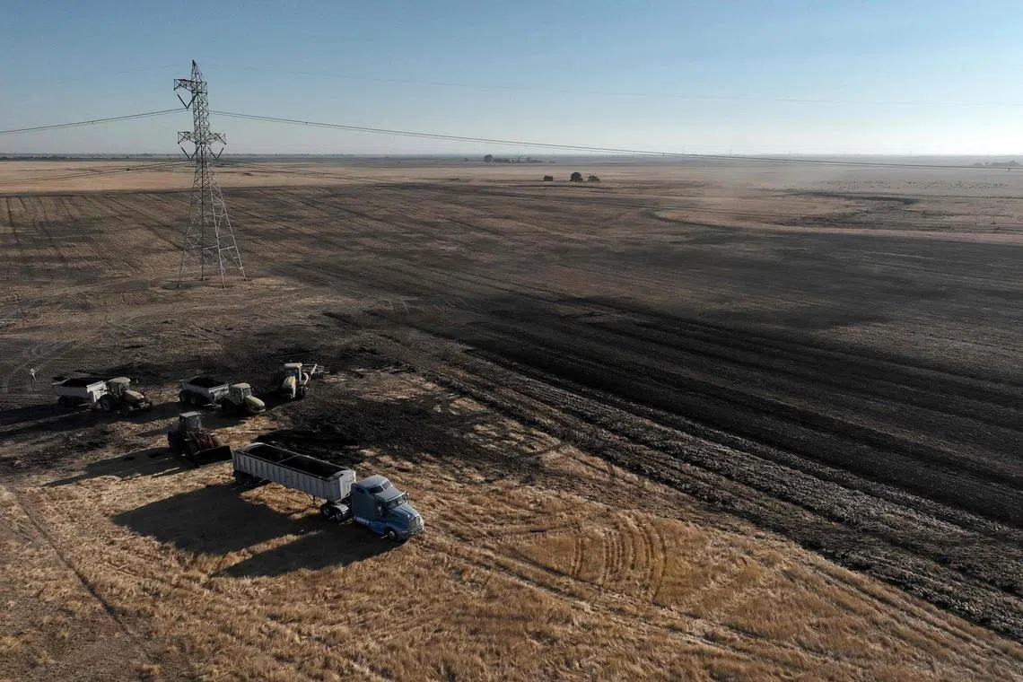 A mysterious company gobbling up land in Solano County, in California, is funded by venture capitalists with the goal to build a new city from scratch.