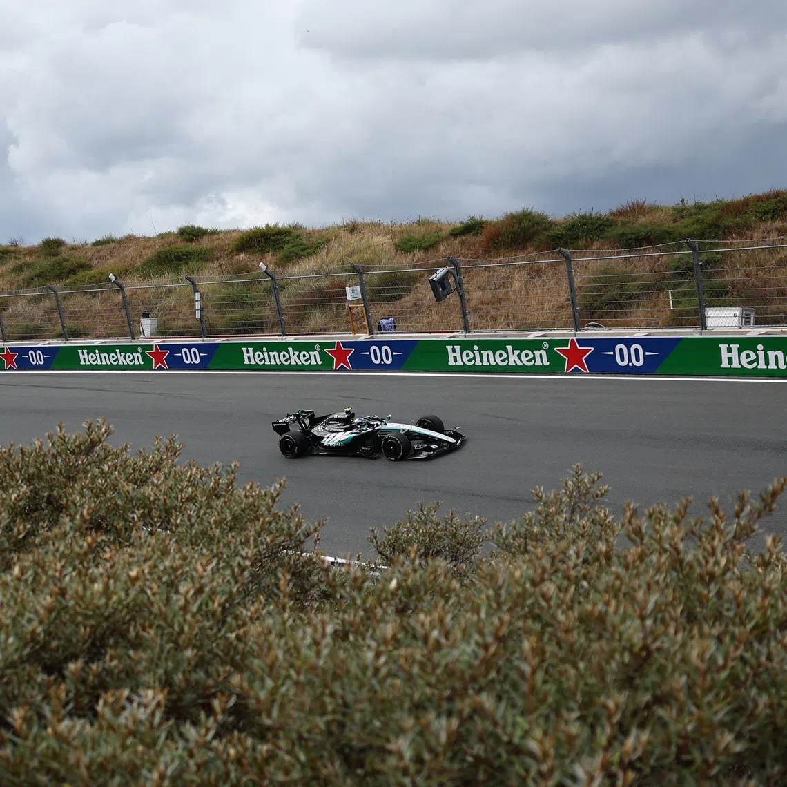Formula One F1 - Dutch Grand Prix - Circuit Zandvoort, Zandvoort, Netherlands - August 21, 2026 Mercedes' Andrea Kimi Antonelli during practice REUTERS/Jakub Porzycki