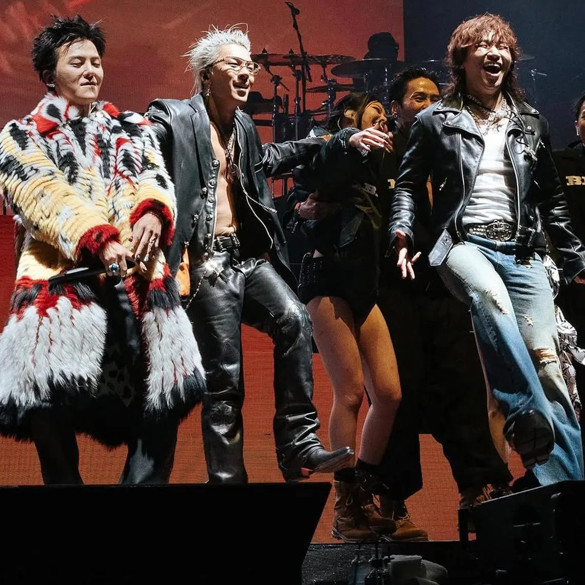 The Coachella set was Big Bang's first full-scale group performance since the Last Dance tour in 2017.