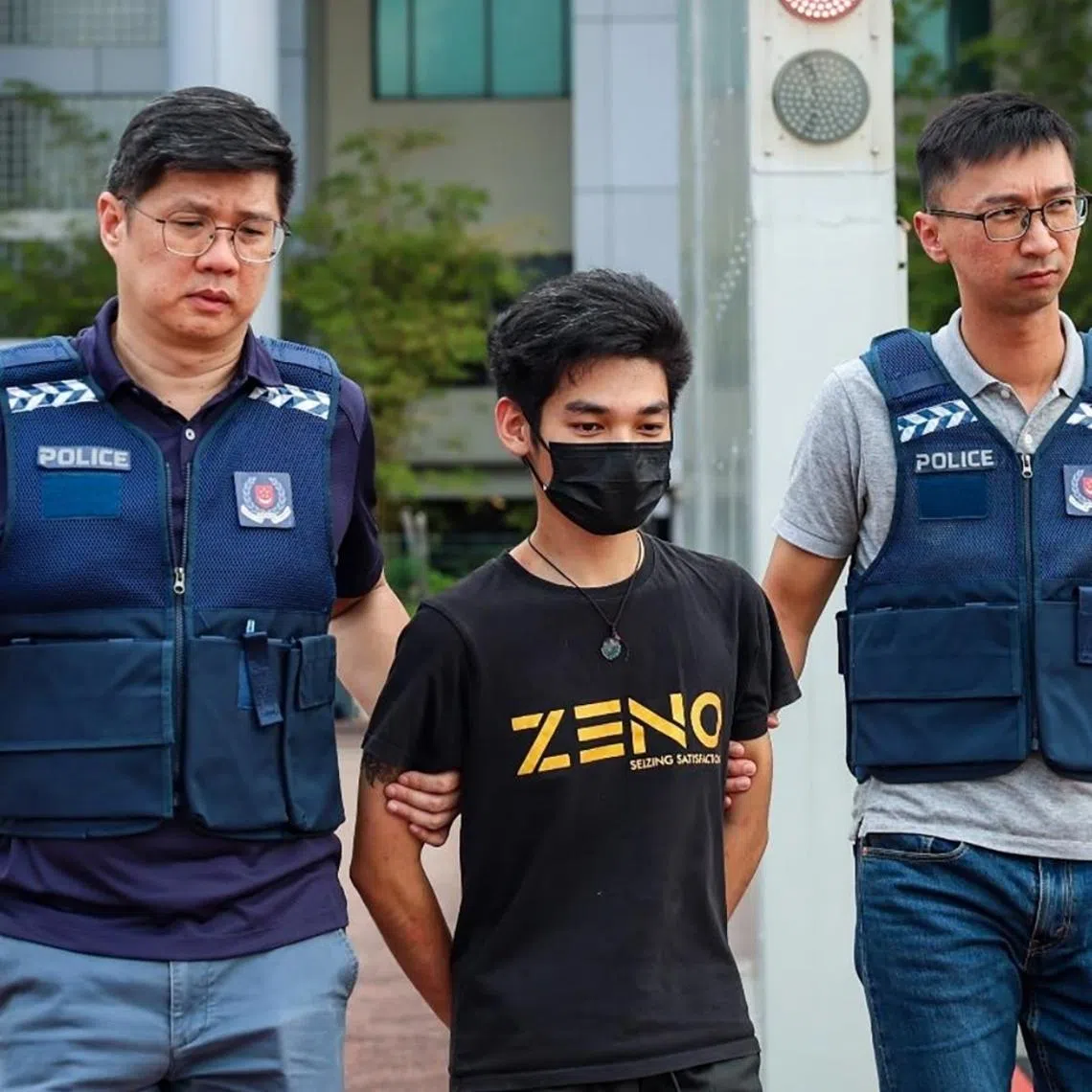 Besmond Huan Yu Kang was sentenced to seven years and four months’ jail and a fine of $5,400.