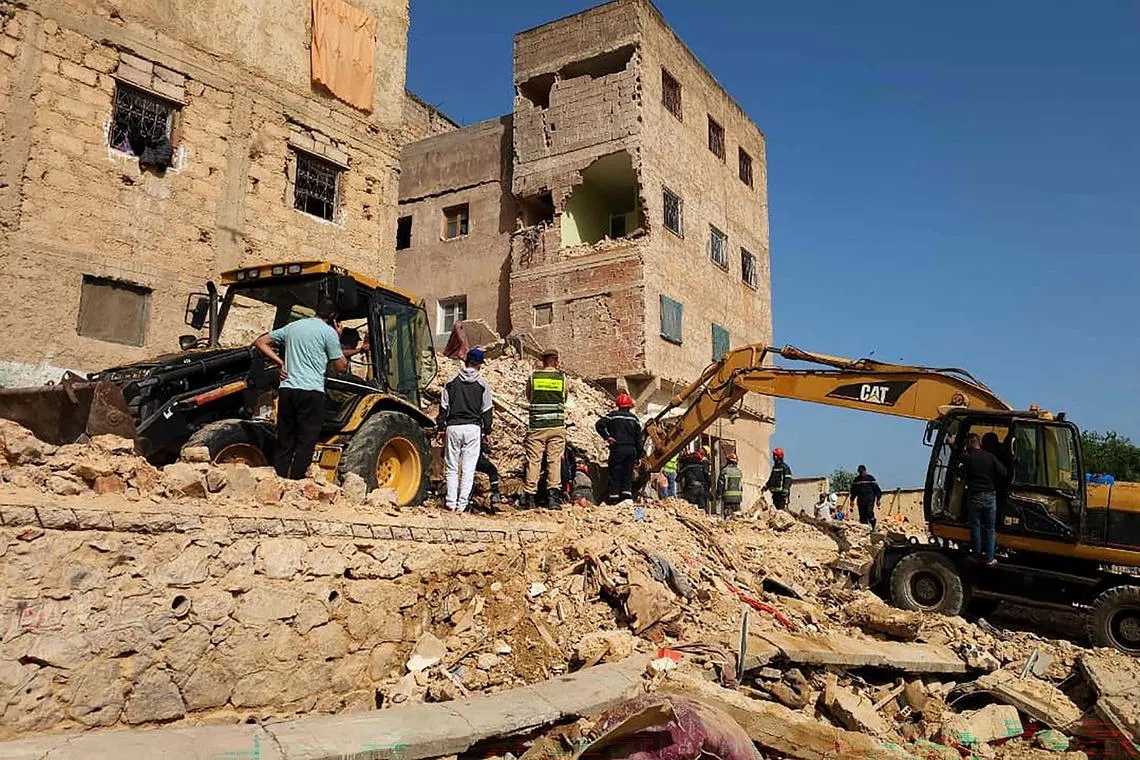 Building collapse kills at least 4 people in Morocco’s Fez, state media