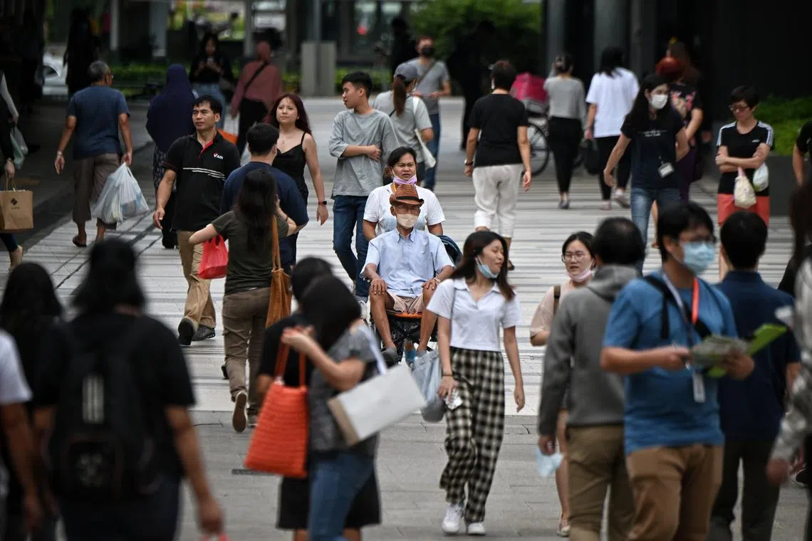 Overall, Singapore’s total population stood at 5.92 million as at June 2023, rising by 5 per cent from June 2022.
