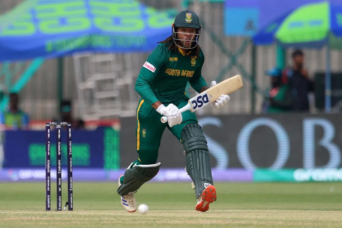 De Zorzi to miss rest of South Africa's ODI series against England