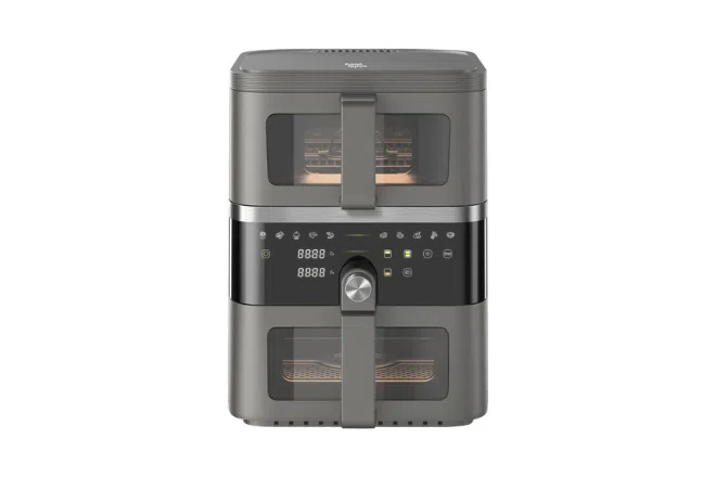Best dual air fryer in Singapore: Russell Taylors Double Stack Visible Window Air Fryer