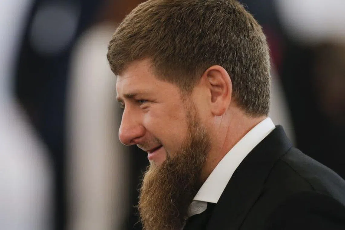 FILE PHOTO: Ramzan Kadyrov, head of Russia's Chechnya, waits before an annual state of the nation address attended by Russian President Vladimir Putin at the Kremlin in Moscow, Russia, December 1, 2016. REUTERS/Maxim Shemetov/File photo